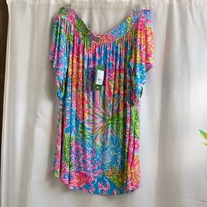 NWT Lilly Pulitzer Almeria off the shoulder top